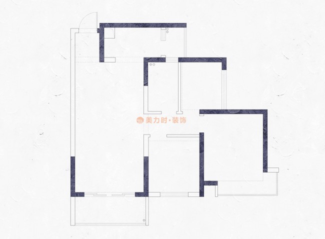 华润二十四城85㎡ 现代简约清爽大气