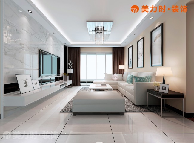 华润二十四城120㎡ 现代简约四房两厅