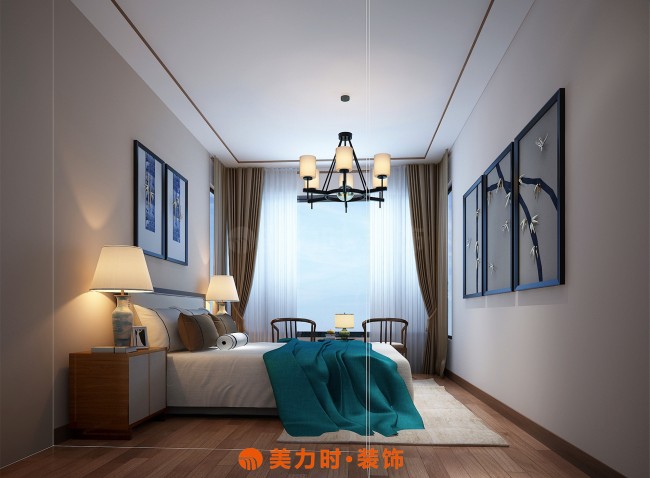 108㎡四房臻悦国风美宅