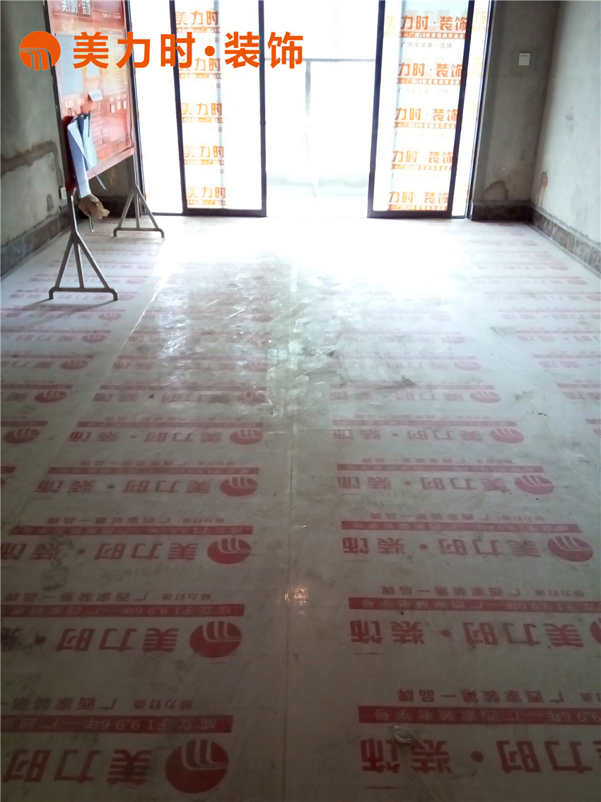 美力时装饰南宁装修工地