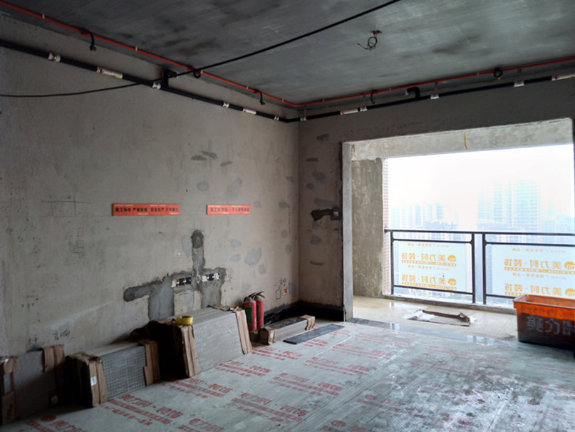 美力时装饰南宁装修工地 