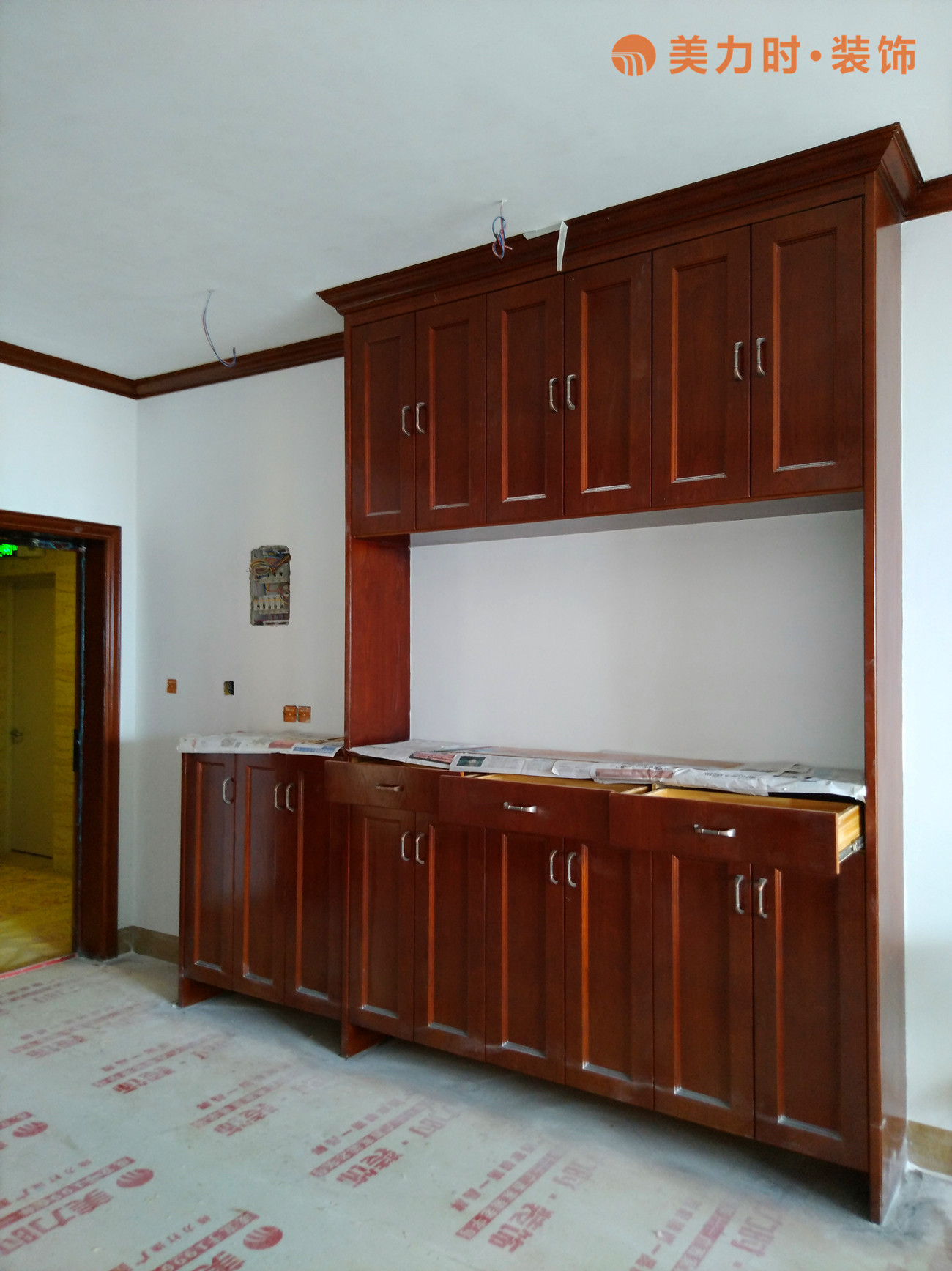 美力时装饰南宁装修工地