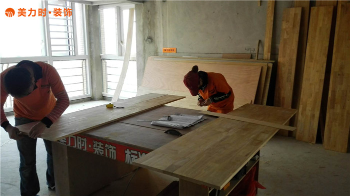 美力时装饰南宁装修工地