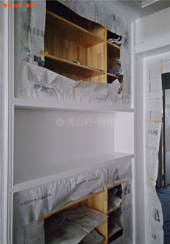 美力时装饰南宁装修工地